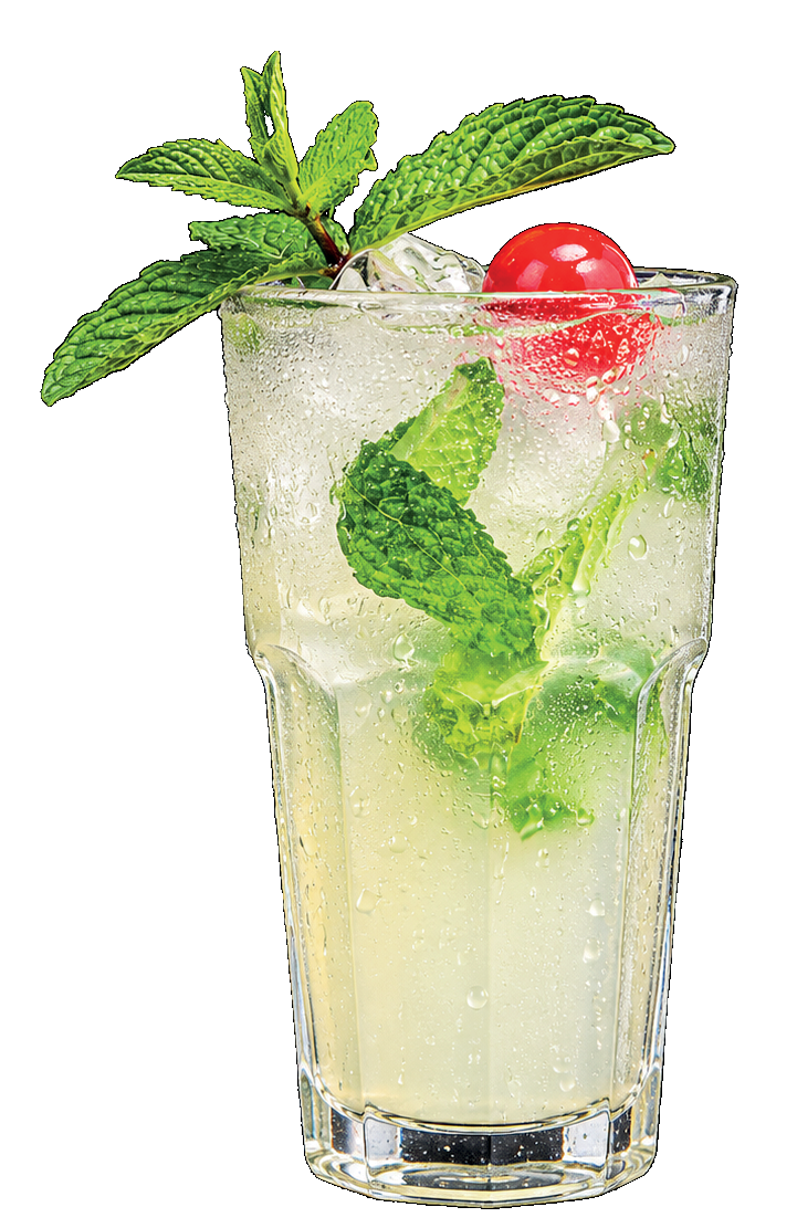Mojito servido en Ocio Gastropub
