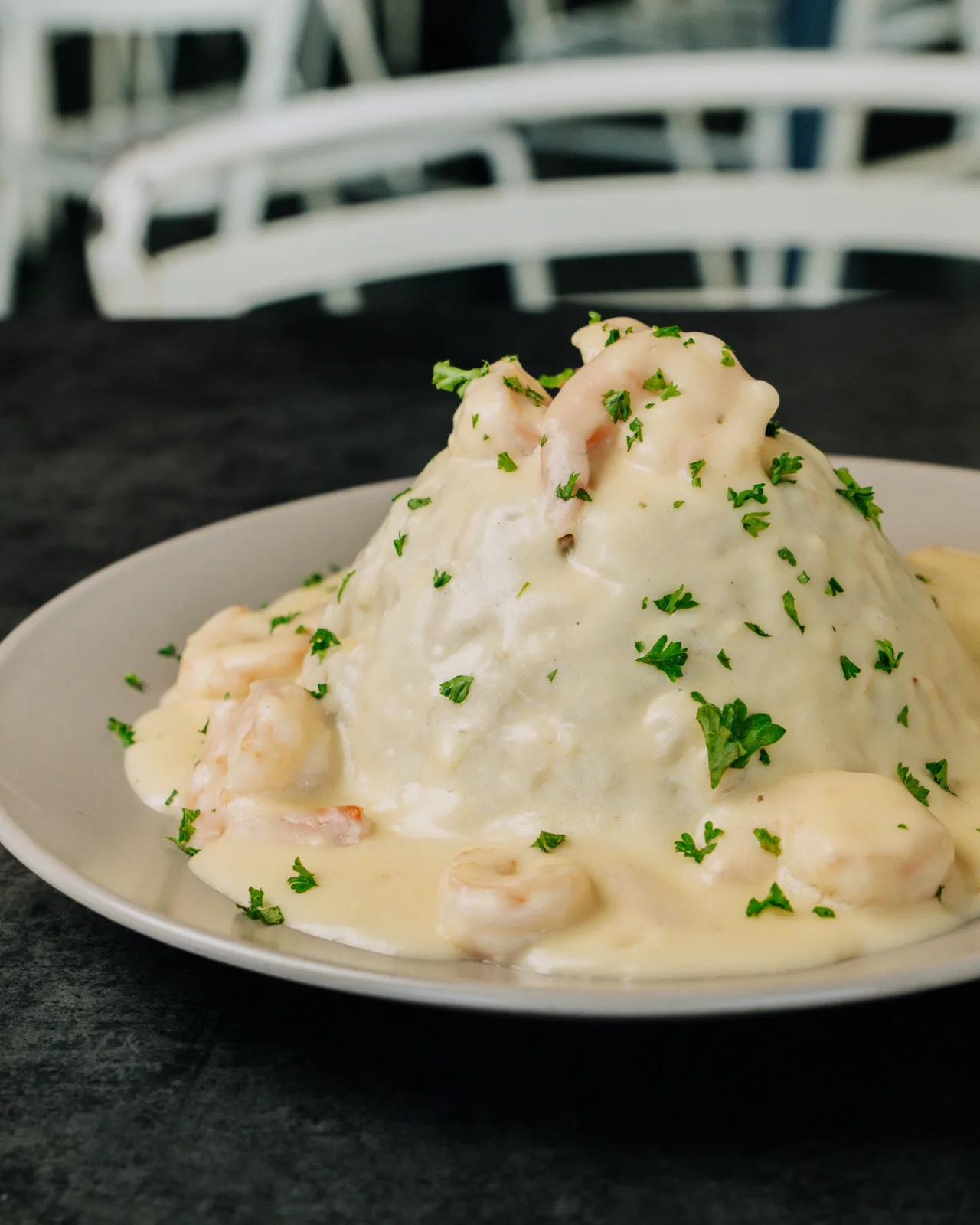Plato servido en Ocio Gastropub